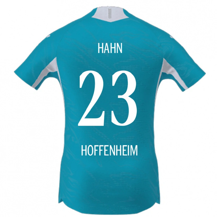 Danxen Dzieci Chiara Hahn #23 Błękitny Wyjazdowa Koszulka 2025/26 Koszulki Klubowe