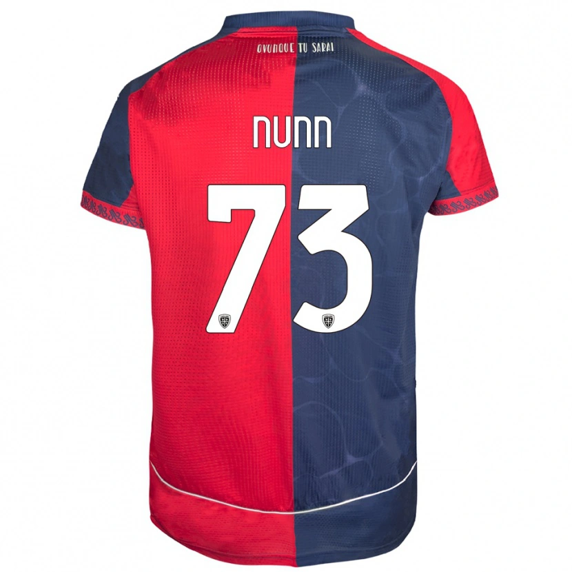 Danxen Męski Jack Nunn #73 Czerwony Granatowy Domowa Koszulka 2025/26 Koszulki Klubowe