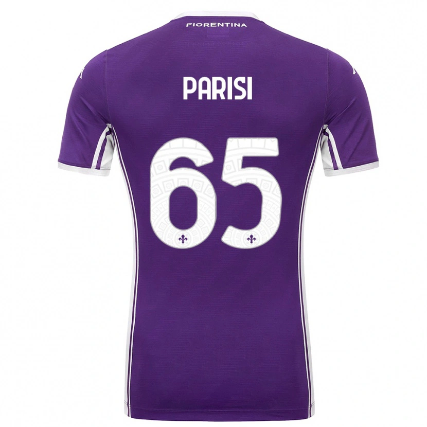 Danxen Męski Fabiano Parisi #65 Fioletowy Biały Domowa Koszulka 2025/26 Koszulki Klubowe