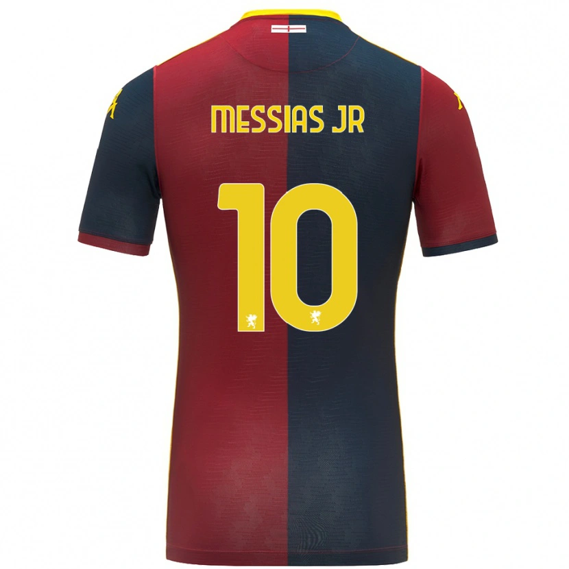 Danxen Męski Junior Messias #10 Czerwony Królewski Niebieski Domowa Koszulka 2025/26 Koszulki Klubowe