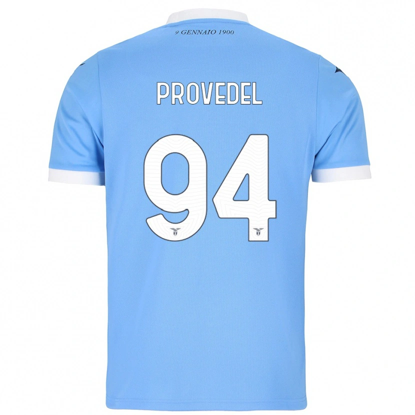 Danxen Męski Ivan Provedel #94 Błękitny Biały Domowa Koszulka 2025/26 Koszulki Klubowe