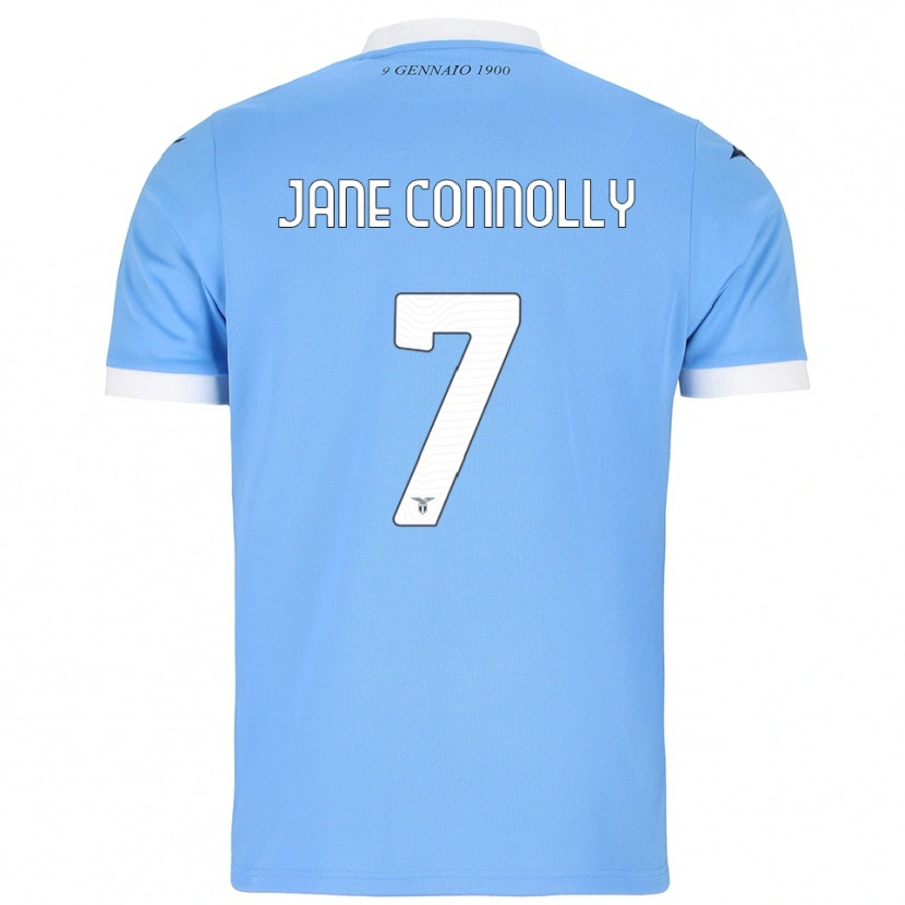 Danxen Męski Megan Jane Connolly #7 Błękitny Biały Domowa Koszulka 2025/26 Koszulki Klubowe