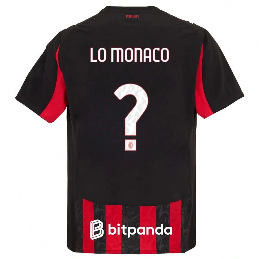 Danxen Męski Kevin Lo Monaco #0 Czerwony Czarny Domowa Koszulka 2025/26 Koszulki Klubowe