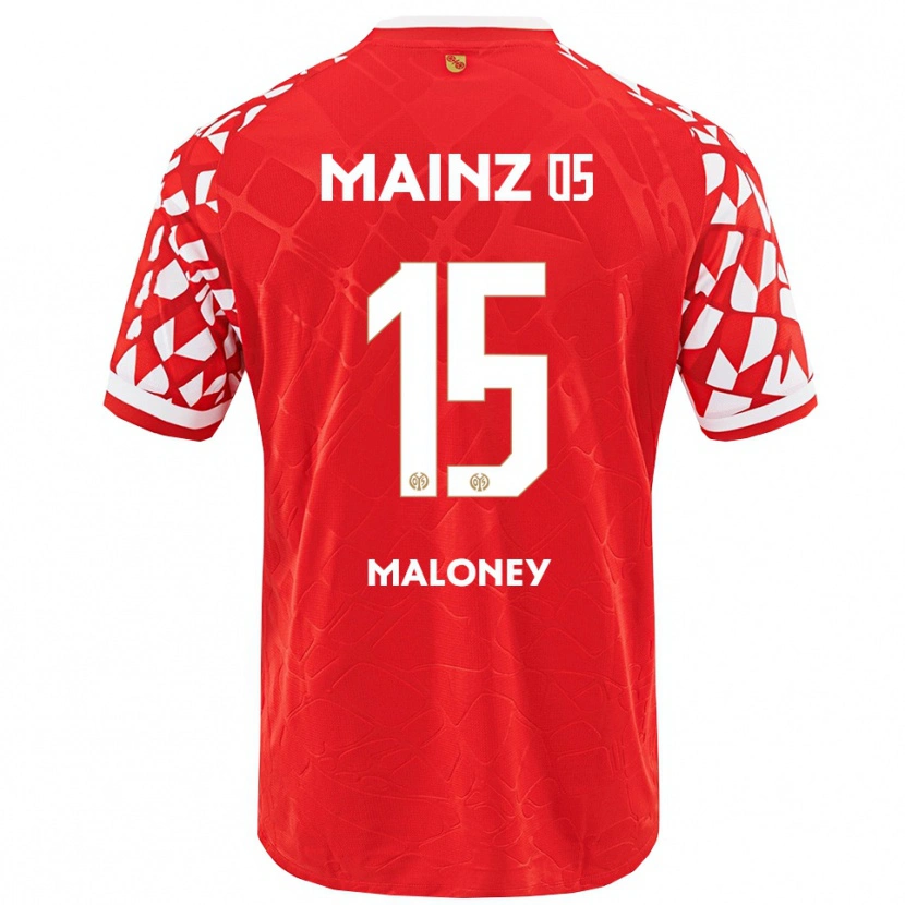 Danxen Męski Lennard Maloney #15 Czerwony Biały Domowa Koszulka 2025/26 Koszulki Klubowe