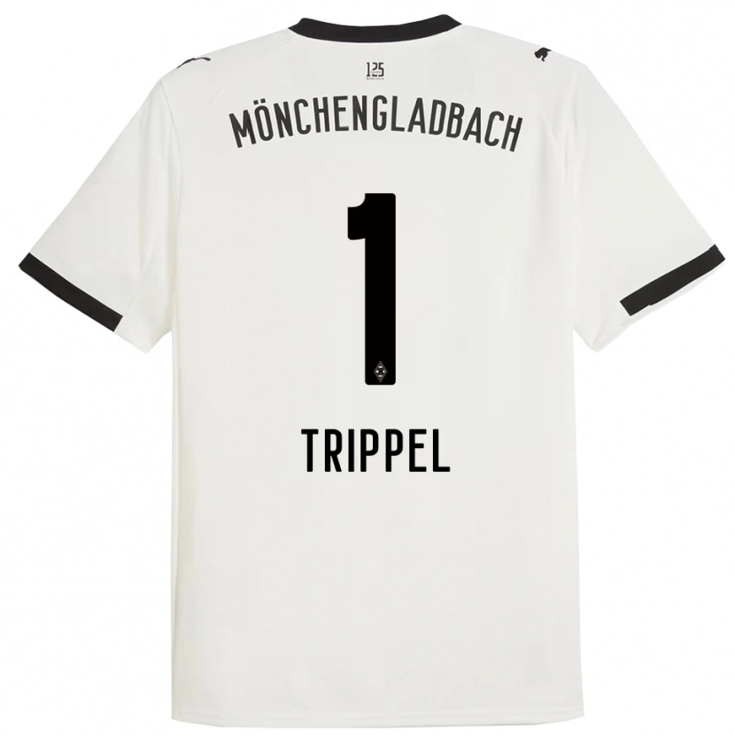 Danxen Męski Marcello Trippel #1 Biały Czarny Domowa Koszulka 2025/26 Koszulki Klubowe