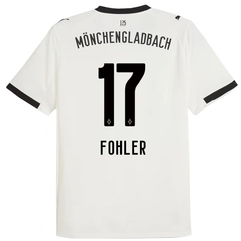 Danxen Męski Selma Fohler #17 Biały Czarny Domowa Koszulka 2025/26 Koszulki Klubowe
