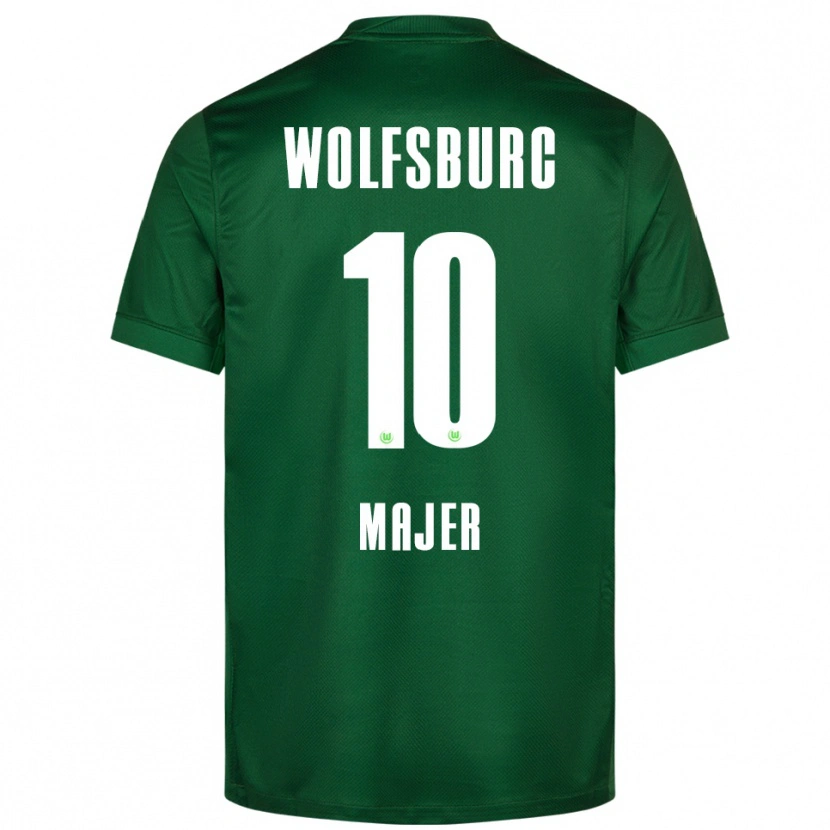 Danxen Męski Lovro Majer #10 Zielony Biały Domowa Koszulka 2025/26 Koszulki Klubowe