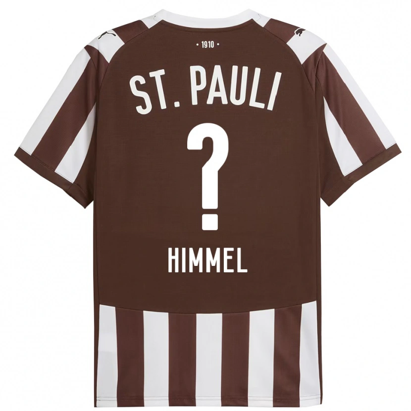 Danxen Męski Christian Himmel #0 Kawa Z Mlekiem Biały Domowa Koszulka 2025/26 Koszulki Klubowe
