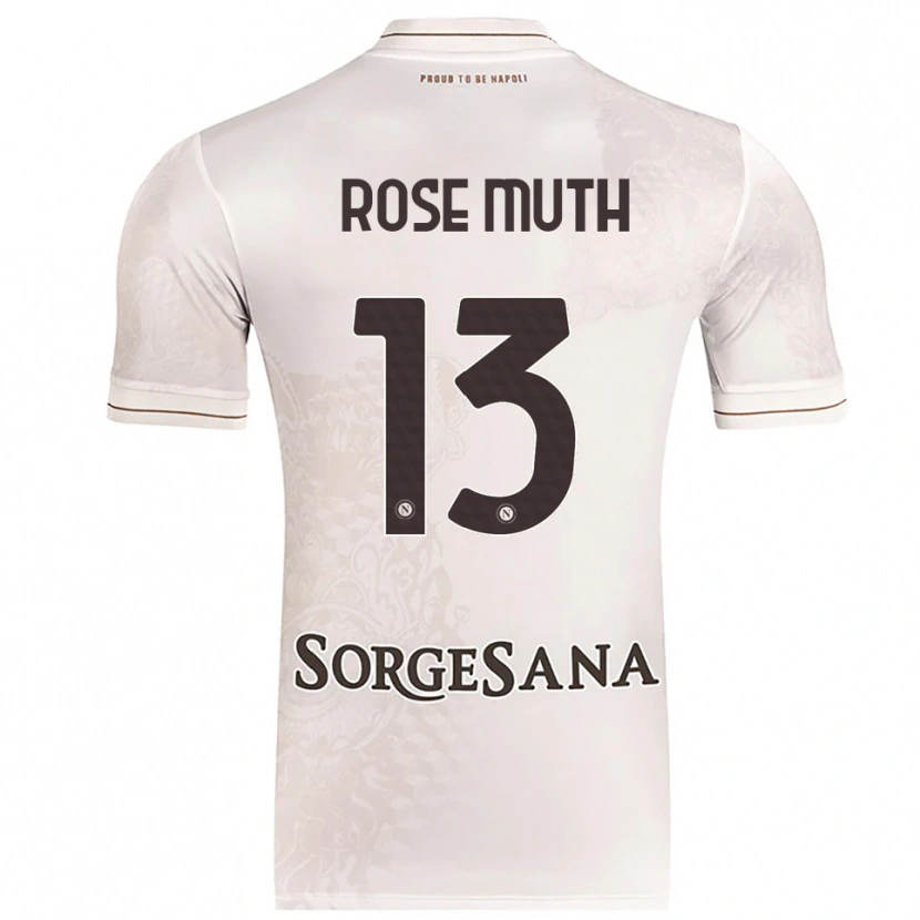 Danxen Męski Natalie Rose Muth #13 Szampański Brązowy Wyjazdowa Koszulka 2025/26 Koszulki Klubowe