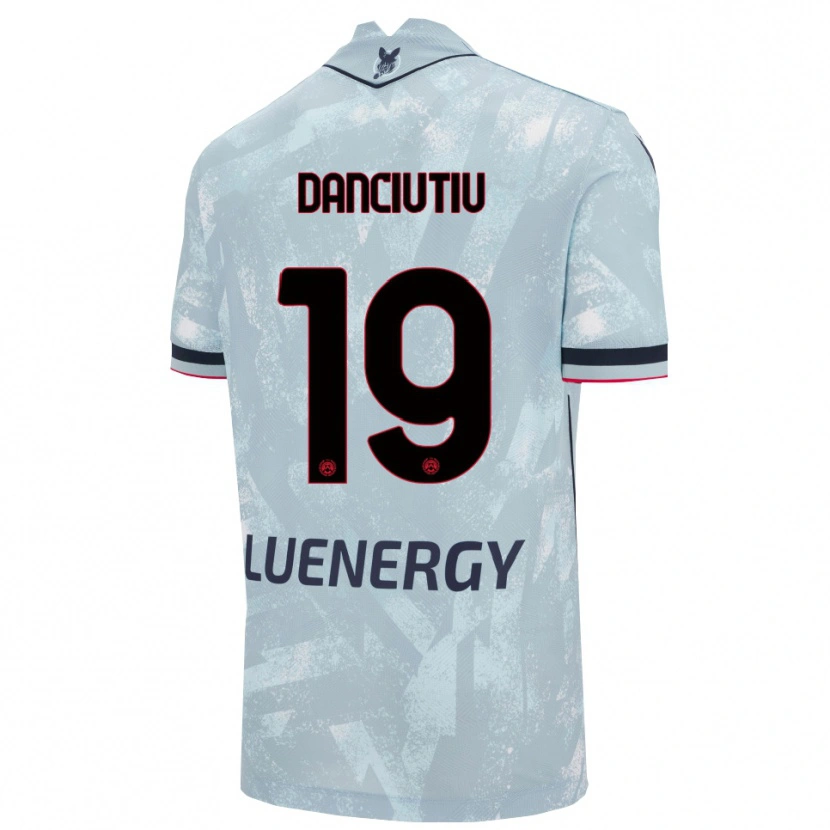 Danxen Męski Vlad Danciuțiu #19 Jasnoniebieski Czarny Wyjazdowa Koszulka 2025/26 Koszulki Klubowe