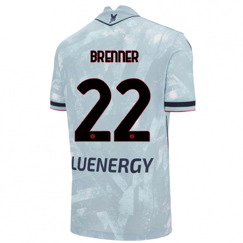 Danxen Męski Brenner #22 Jasnoniebieski Czarny Wyjazdowa Koszulka 2025/26 Koszulki Klubowe
