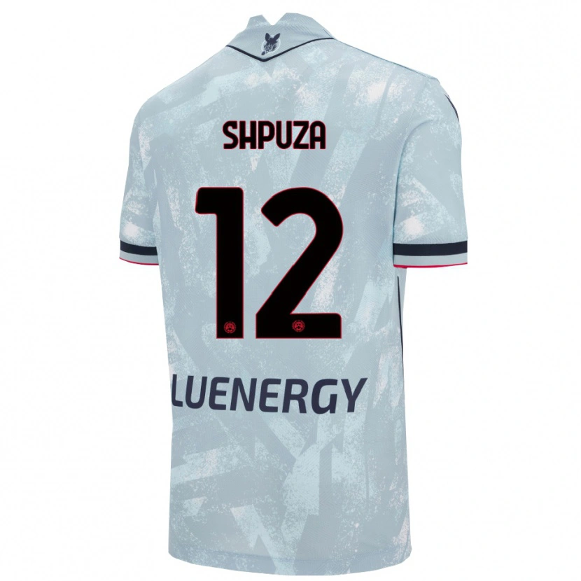 Danxen Męski Kleo Shpuza #12 Jasnoniebieski Czarny Wyjazdowa Koszulka 2025/26 Koszulki Klubowe
