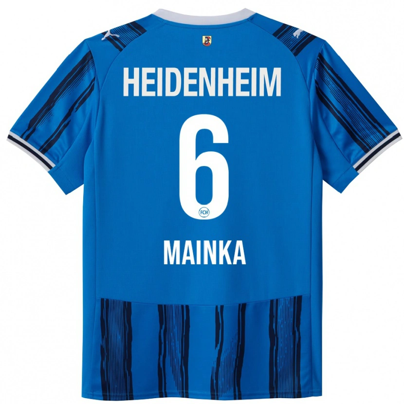 Danxen Męski Patrick Mainka #6 Niebieski Granatowy Wyjazdowa Koszulka 2025/26 Koszulki Klubowe