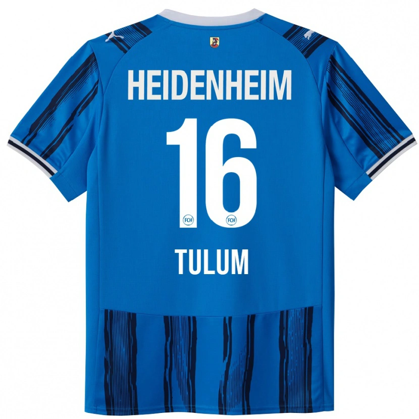 Danxen Męski Melih Tulum #16 Niebieski Granatowy Wyjazdowa Koszulka 2025/26 Koszulki Klubowe