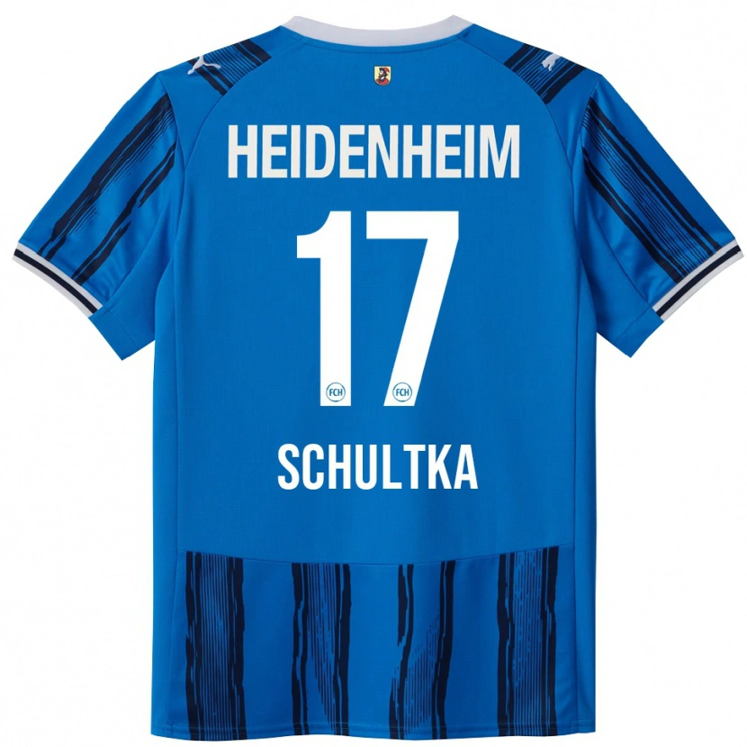 Danxen Męski Silas Schultka #17 Niebieski Granatowy Wyjazdowa Koszulka 2025/26 Koszulki Klubowe