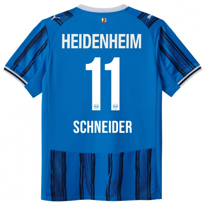 Danxen Męski Noah Schneider #11 Niebieski Granatowy Wyjazdowa Koszulka 2025/26 Koszulki Klubowe