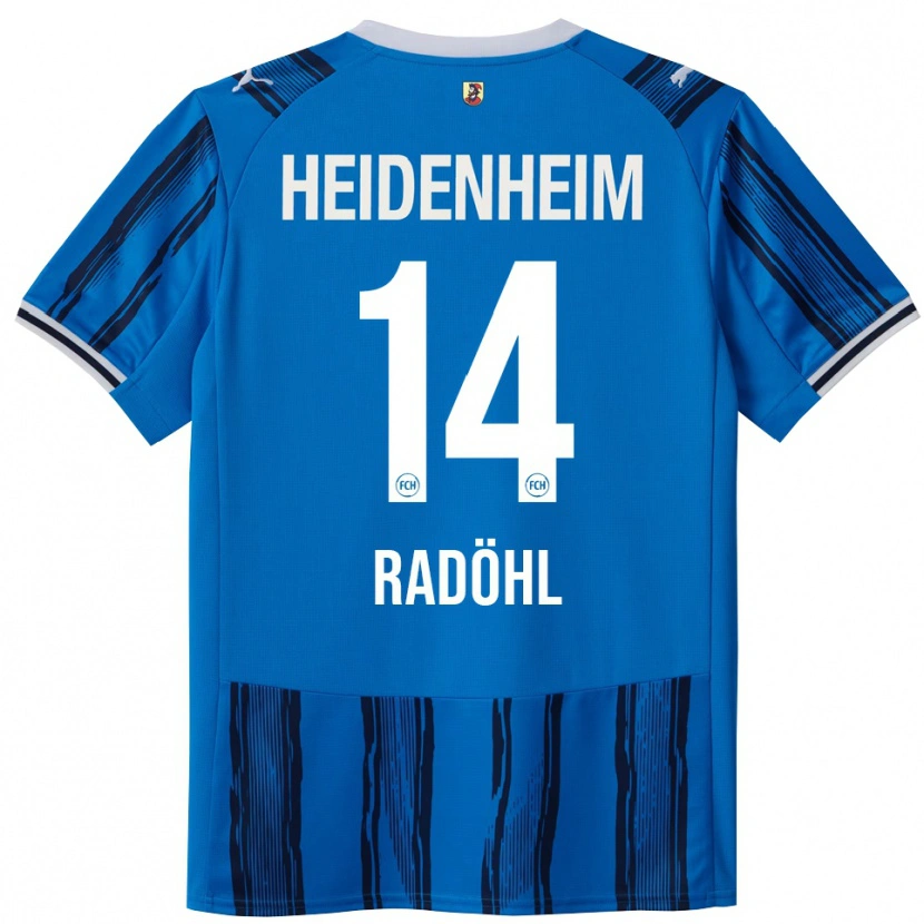 Danxen Męski Tim Radöhl #14 Niebieski Granatowy Wyjazdowa Koszulka 2025/26 Koszulki Klubowe
