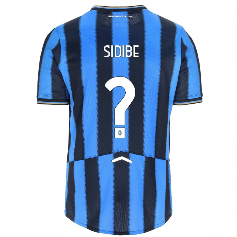Danxen Kobiety Alassane Sidibe #0 Błękitny Czarny Domowa Koszulka 2025/26 Koszulki Klubowe