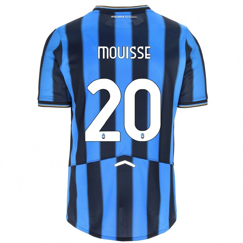 Danxen Kobiety Samir Mouisse #20 Błękitny Czarny Domowa Koszulka 2025/26 Koszulki Klubowe