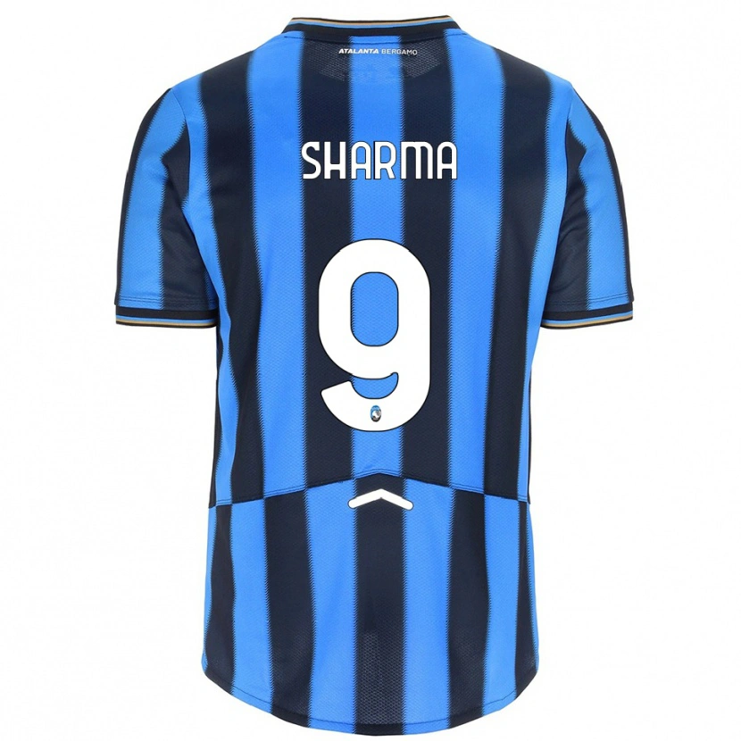 Danxen Kobiety Rahul Sharma #9 Błękitny Czarny Domowa Koszulka 2025/26 Koszulki Klubowe