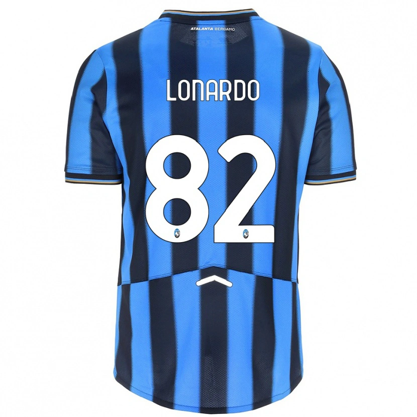 Danxen Kobiety Edoardo Lonardo #82 Błękitny Czarny Domowa Koszulka 2025/26 Koszulki Klubowe