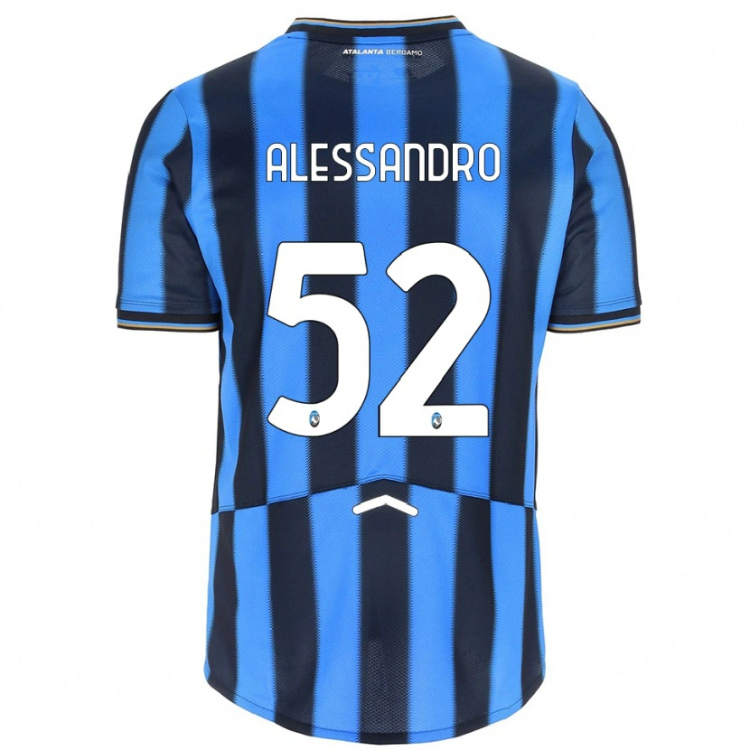 Danxen Kobiety Alessandro Rinaldi #52 Błękitny Czarny Domowa Koszulka 2025/26 Koszulki Klubowe