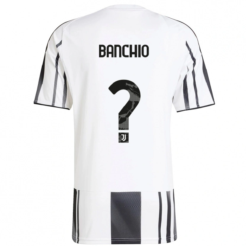 Danxen Kobiety Gianluca Banchio #0 Biały Czarny Domowa Koszulka 2025/26 Koszulki Klubowe