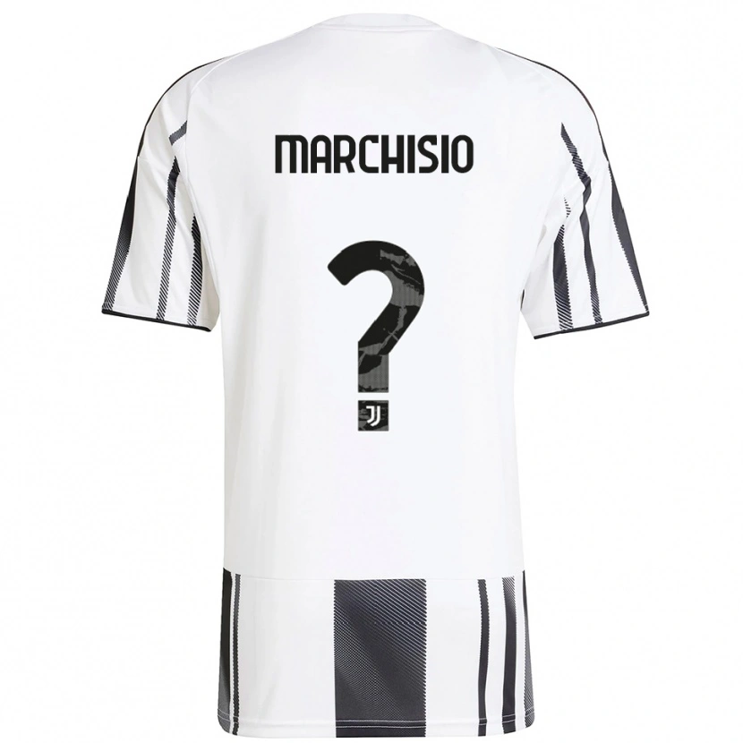 Danxen Kobiety Davide Marchisio #0 Biały Czarny Domowa Koszulka 2025/26 Koszulki Klubowe