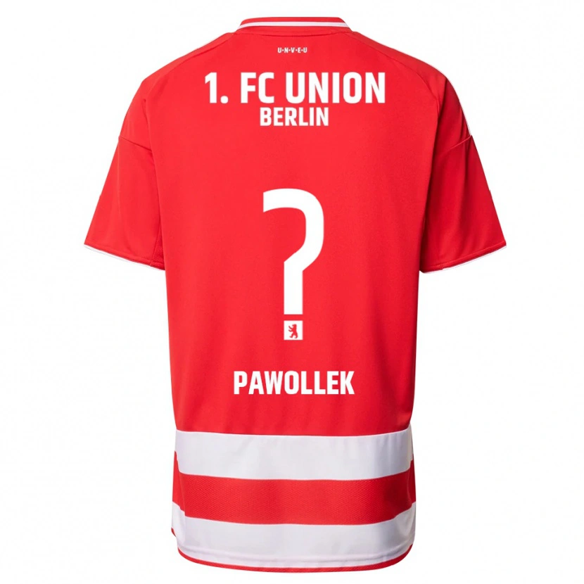 Danxen Kobiety Tanja Pawollek #0 Czerwony Biały Domowa Koszulka 2025/26 Koszulki Klubowe