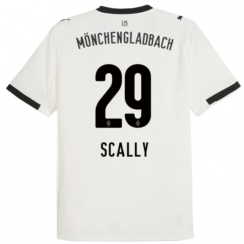 Danxen Kobiety Joe Scally #29 Biały Czarny Domowa Koszulka 2025/26 Koszulki Klubowe
