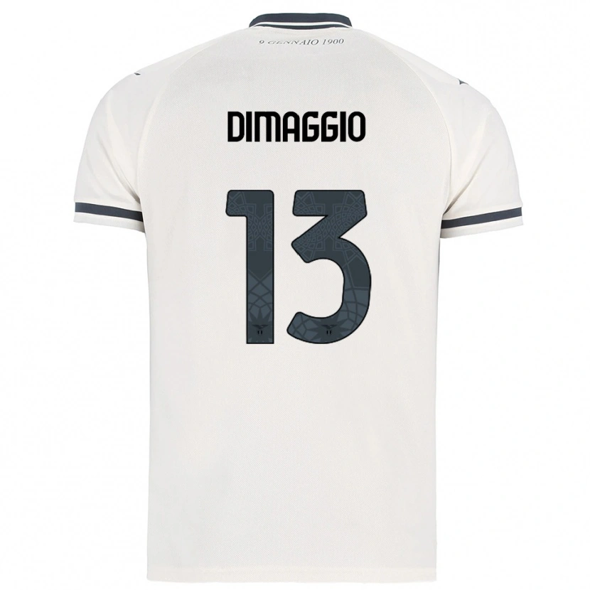 Danxen Kobiety Cosimo Dimaggio #13 Biały Granatowy Wyjazdowa Koszulka 2025/26 Koszulki Klubowe
