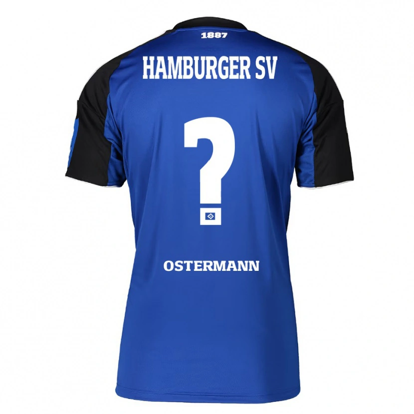 Danxen Kobiety Sören Ostermann #0 Niebieski Czarny Wyjazdowa Koszulka 2025/26 Koszulki Klubowe