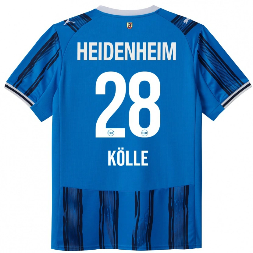 Danxen Kobiety Adam Kölle #28 Niebieski Granatowy Wyjazdowa Koszulka 2025/26 Koszulki Klubowe