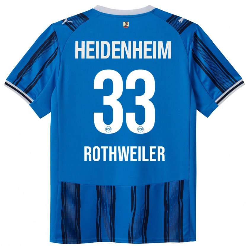 Danxen Kobiety Nick Rothweiler #33 Niebieski Granatowy Wyjazdowa Koszulka 2025/26 Koszulki Klubowe