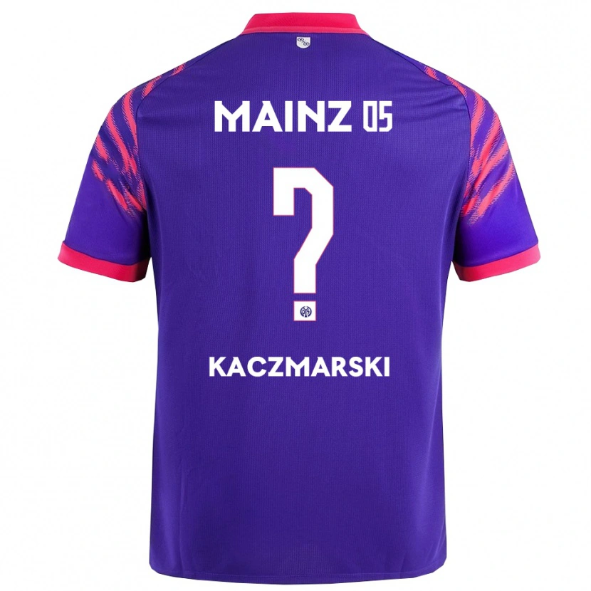 Danxen Kobiety Piotr Kaczmarski #0 Granatowy Różowy Wyjazdowa Koszulka 2025/26 Koszulki Klubowe