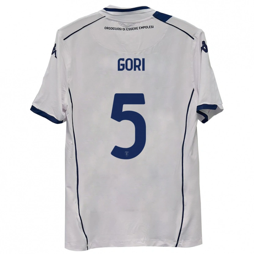 Danxen Dzieci Alessandro Gori #5 Ciemnogranatowy Wyjazdowa Koszulka 2025/26 Koszulki Klubowe
