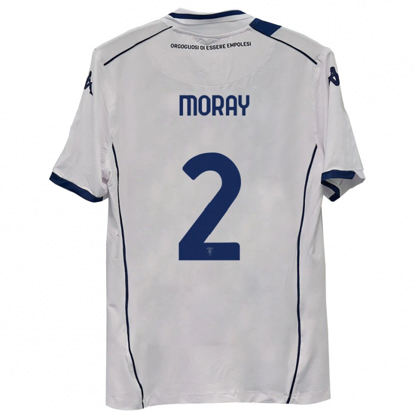 Danxen Dzieci Jeremy Moray #2 Ciemnogranatowy Wyjazdowa Koszulka 2025/26 Koszulki Klubowe