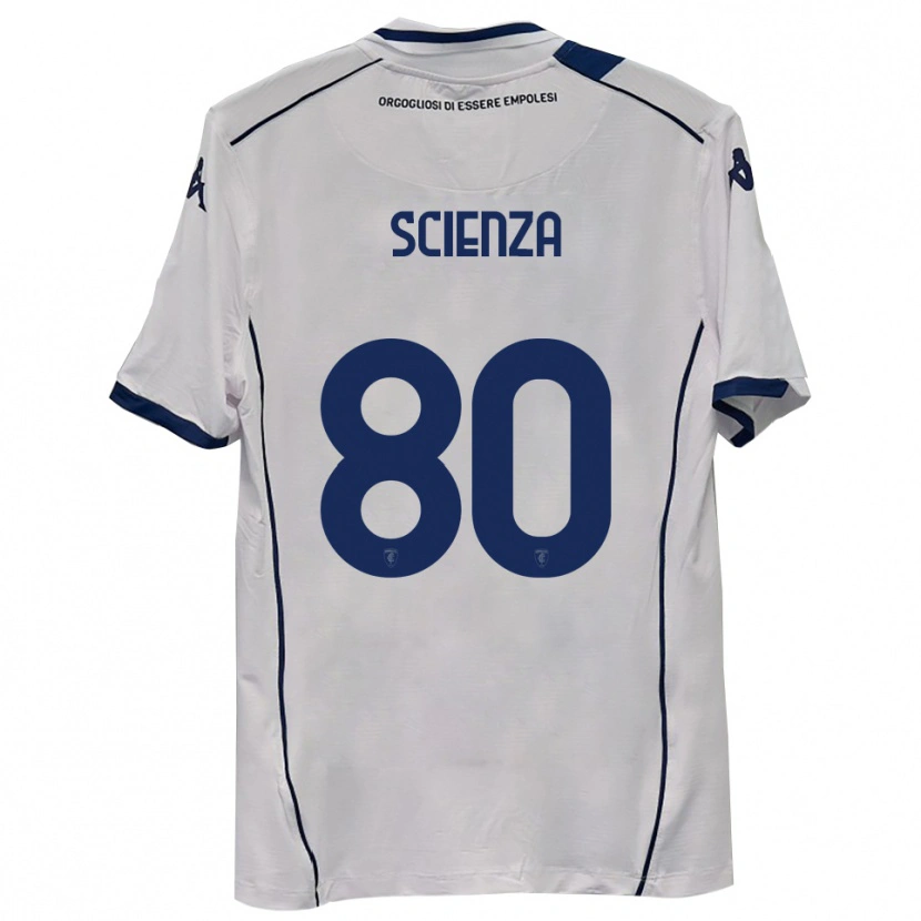 Danxen Dzieci Michele Scienza #80 Ciemnogranatowy Wyjazdowa Koszulka 2025/26 Koszulki Klubowe