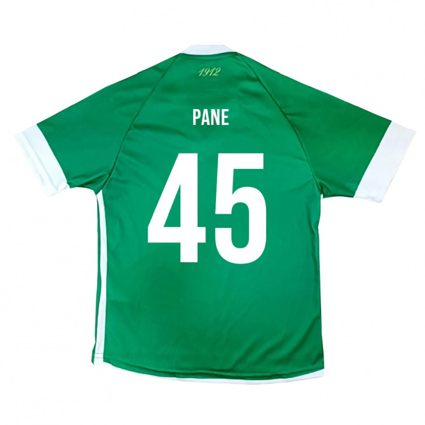 Danxen Męski Pasquale Pane #45 Zielono-Biały Domowa Koszulka 2025/26 Koszulki Klubowe
