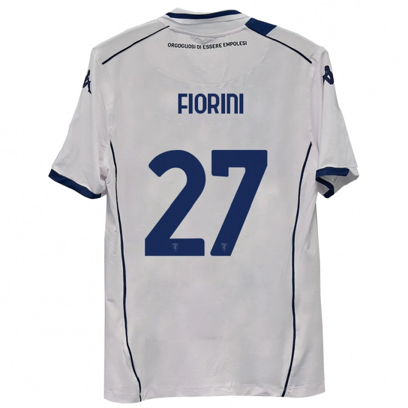 Danxen Męski Pietro Fiorini #27 Ciemnogranatowy Wyjazdowa Koszulka 2025/26 Koszulki Klubowe
