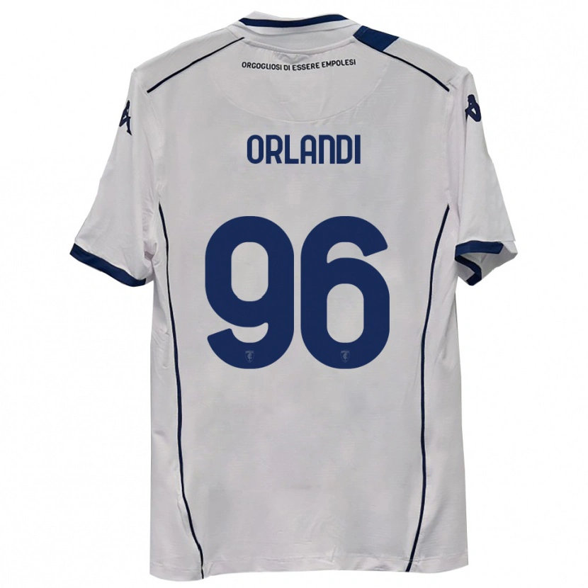 Danxen Męski Andrea Orlandi #96 Ciemnogranatowy Wyjazdowa Koszulka 2025/26 Koszulki Klubowe