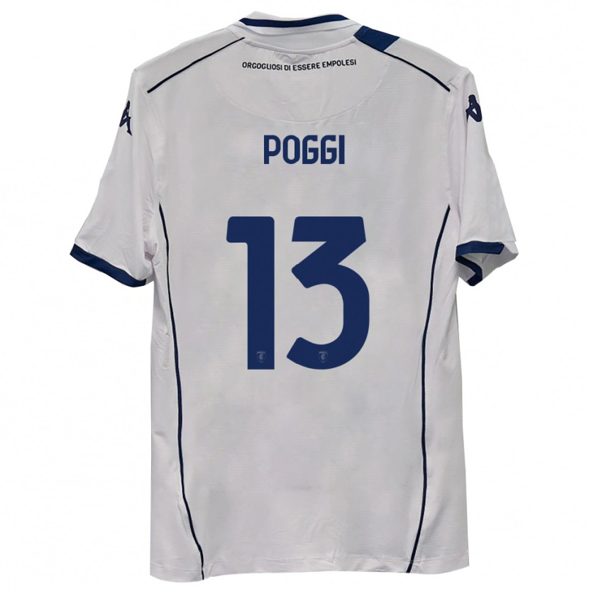 Danxen Męski Riccardo Poggi #13 Ciemnogranatowy Wyjazdowa Koszulka 2025/26 Koszulki Klubowe
