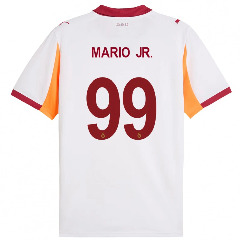 Danxen Męski Mario Lemina #99 Biało-Czerwony Wyjazdowa Koszulka 2025/26 Koszulki Klubowe