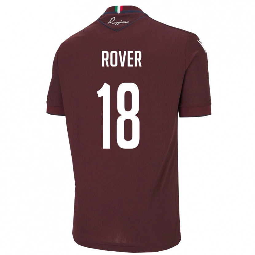 Danxen Kobiety Matteo Rover #18 Bordowo-Biały Domowa Koszulka 2025/26 Koszulki Klubowe