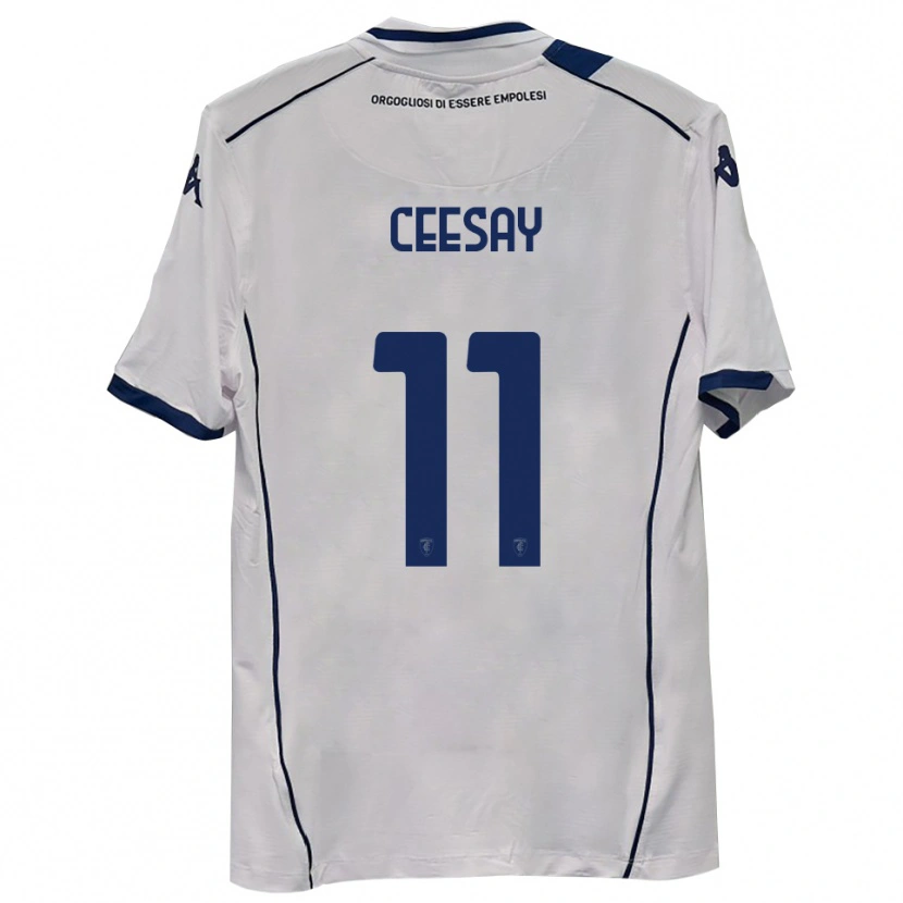 Danxen Kobiety Joseph Ceesay #11 Ciemnogranatowy Wyjazdowa Koszulka 2025/26 Koszulki Klubowe