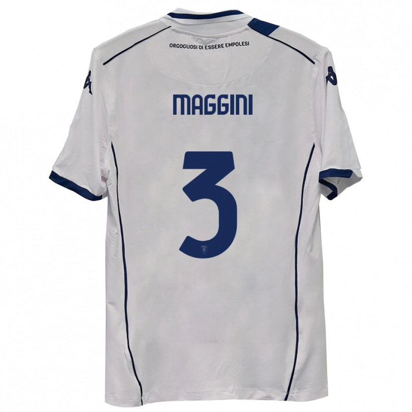 Danxen Kobiety Filippo Maggini #3 Ciemnogranatowy Wyjazdowa Koszulka 2025/26 Koszulki Klubowe