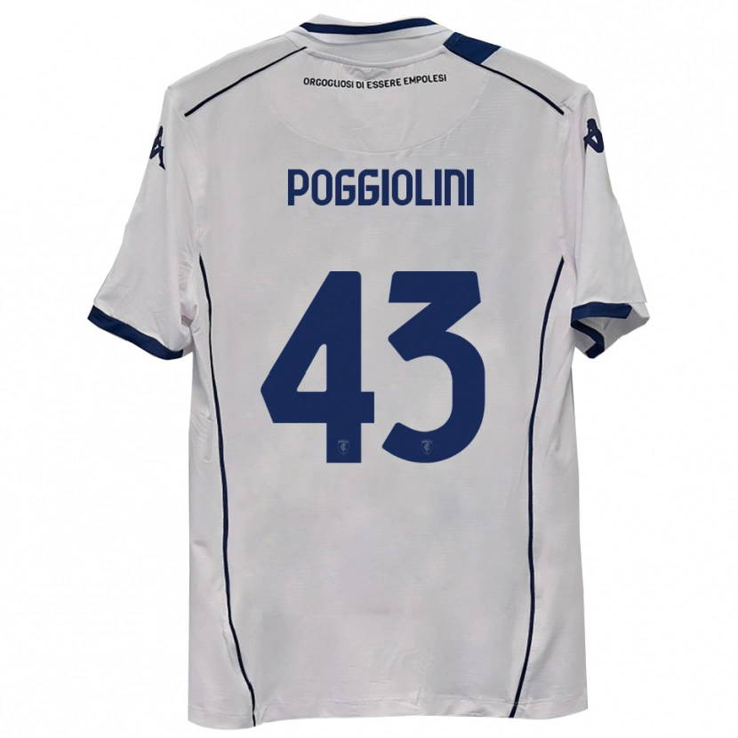 Danxen Kobiety Duccio Poggiolini #43 Ciemnogranatowy Wyjazdowa Koszulka 2025/26 Koszulki Klubowe