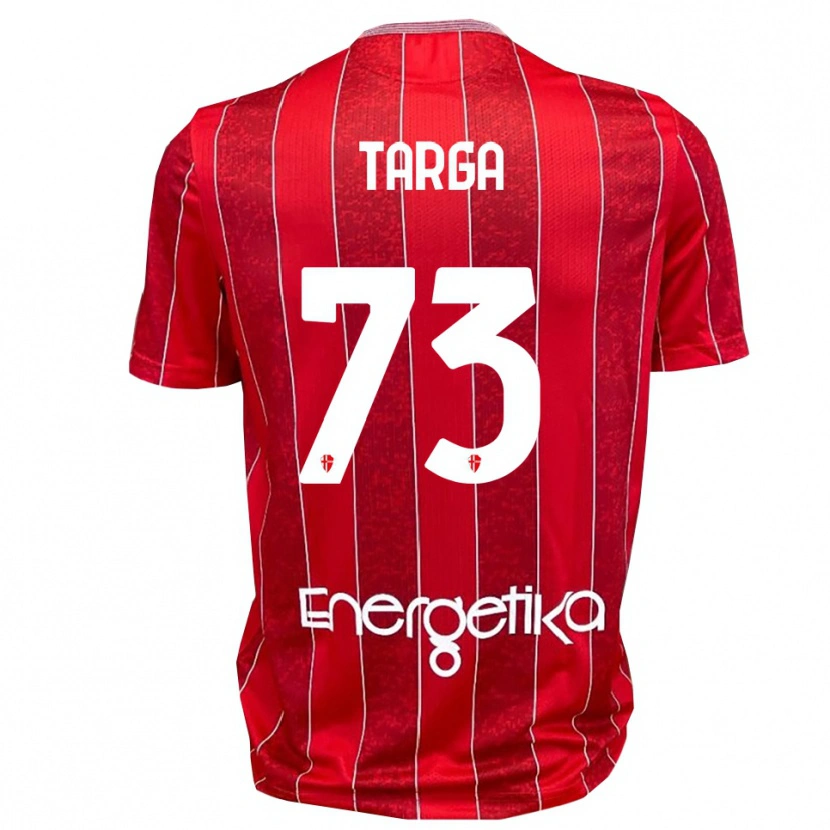 Danxen Kobiety Alberto Targa #73 Czerwono-Biały Wyjazdowa Koszulka 2025/26 Koszulki Klubowe