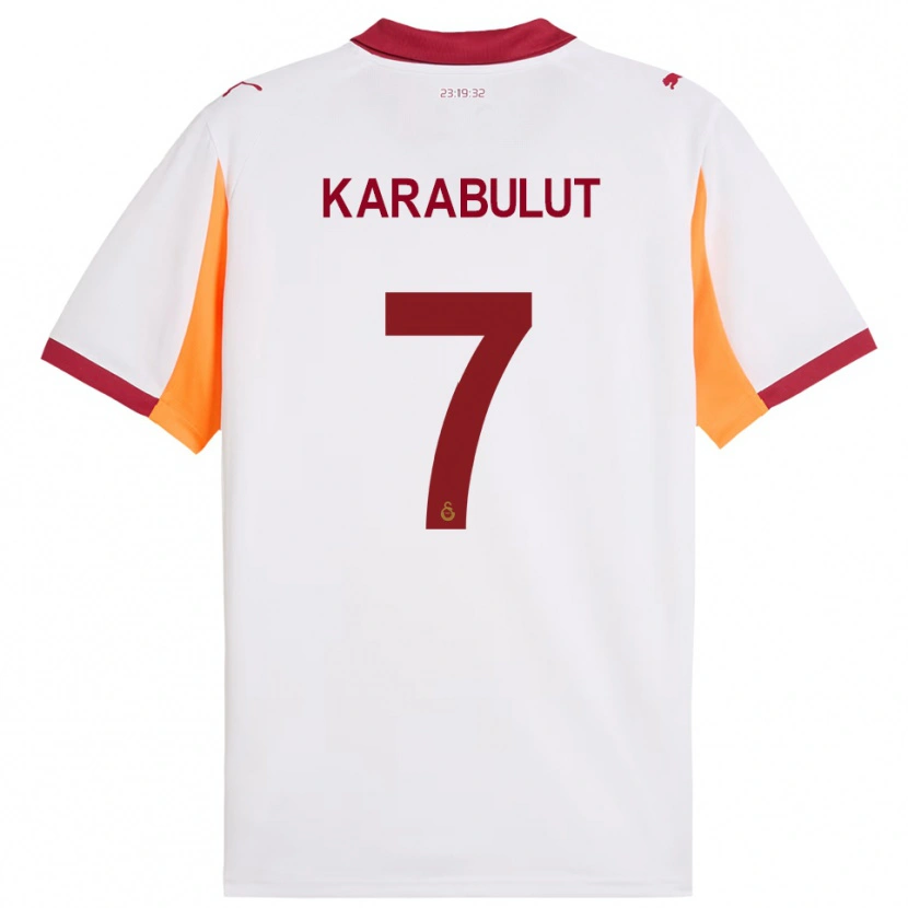 Danxen Kobiety Arzu Karabulut #7 Biało-Czerwony Wyjazdowa Koszulka 2025/26 Koszulki Klubowe
