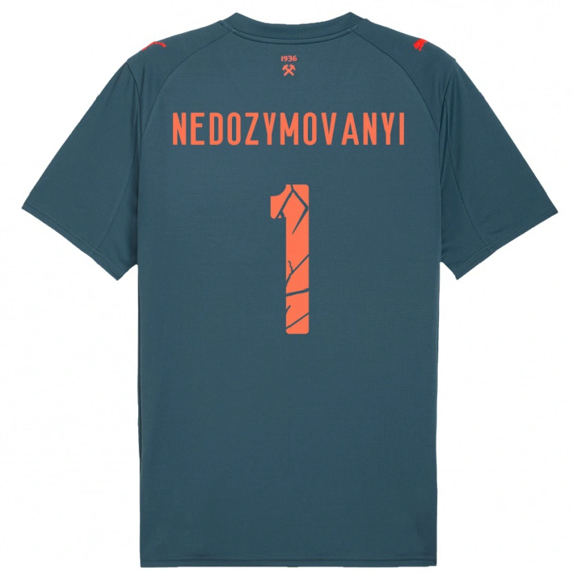 Danxen Kobiety Artem Nedozymovanyi #1 Granatowo-Czerwony Wyjazdowa Koszulka 2025/26 Koszulki Klubowe